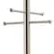 Homeroots 13 x 67 in. Brushed Steel Coat Rack 372947 - alternate 8